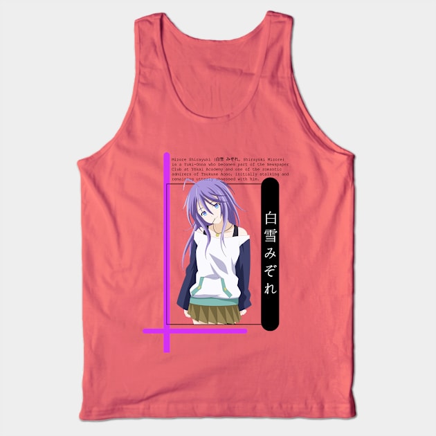 Mizore Shirayuki Tank Top by Araki Shop